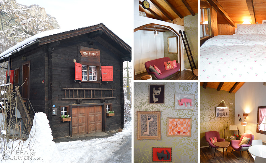 Petit Chalet in St. Niklaus, Switzerland just near Zermatt -- 6 Unique Places I Spent the Night | CameraAndCarryOn.com