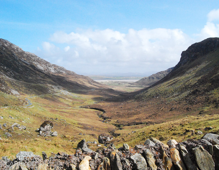 24 Photos That Will Inspire You to Travel the World NOW -- Driving along windy roads in the northern, isolated lands of Ireland #photograph #travel #wanderlust | CameraAndCarryOn.com