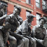 24 Photos That Will Inspire You to Travel the World NOW -- Union workers take a lunch break in this NYC sculpture #photograph #travel #wanderlust | CameraAndCarryOn.com