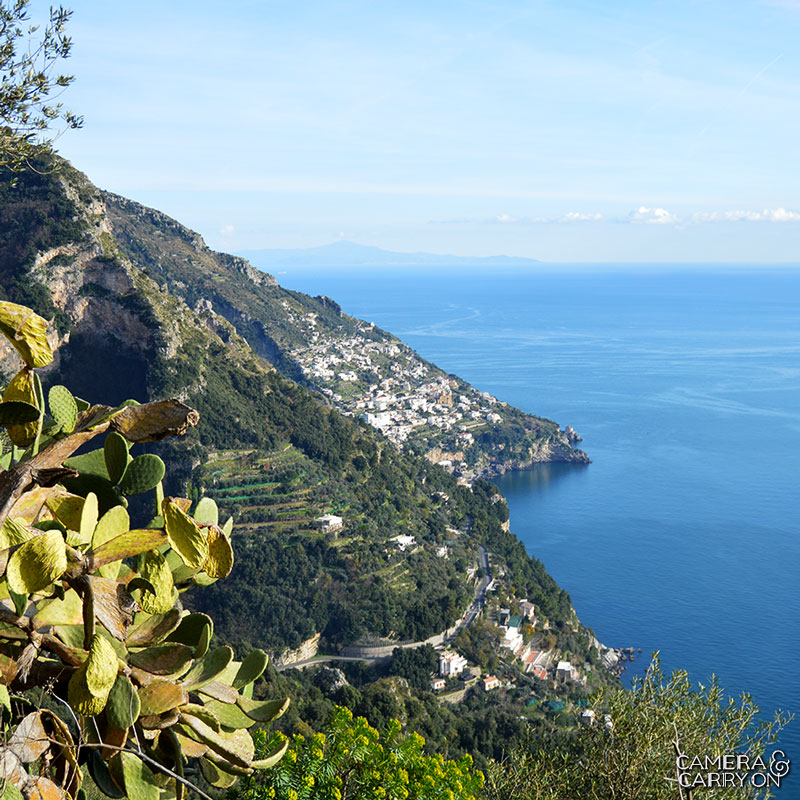 How I Tightened My Tush with Neapolitan Pizza - We hike the Path of the Gods, fuel up on leftover neopolitan pizza, and soak in gorgeous views | CameraAndCarryOn.com