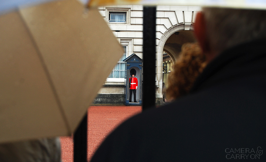 Photo On the Map: London, UK — Changing of the Guard at Buckingham Palace in London on a rainy day in September #soldier #guard #buckingham | CameraAndCarryOn.com