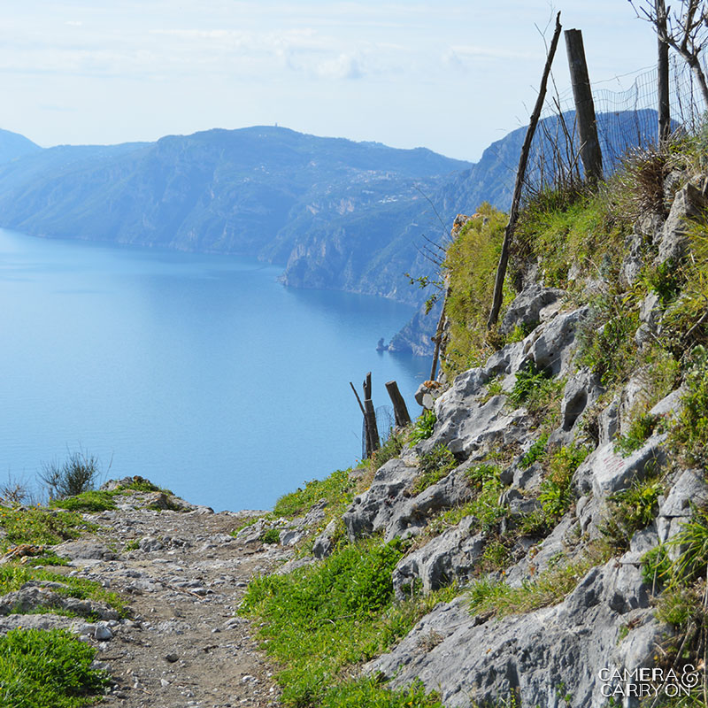 How I Tightened My Tush with Neapolitan Pizza - We hike the Path of the Gods, fuel up on leftover neopolitan pizza, and soak in gorgeous views | CameraAndCarryOn.com