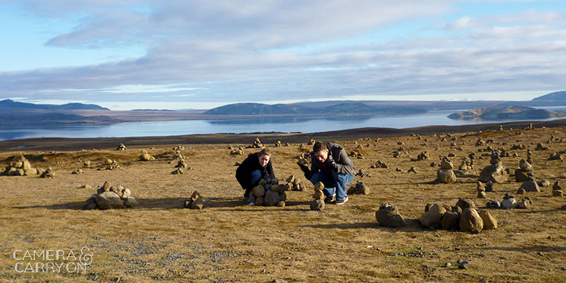Liebster Award - Don't mind us, we're just being rocks. Somewhere outside of Reykjavik, Iceland | CameraAndCarryOn.com