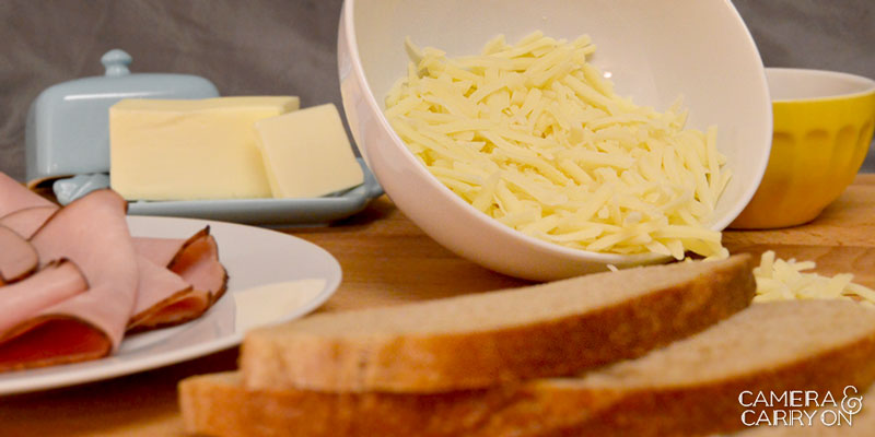 Croque Monsieur Recipe - a sexy time making, simple dish that's classically delicious and will have you thinking you're in the heart Paris! | CameraAndCarryOn.com