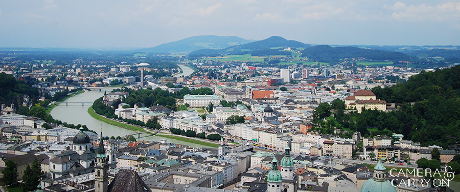 Photo On the Map: Salzburg, Austria - Panoramic view from the Festung Hohensalzburg | CameraAndCarryOn.com