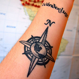 40 Travel Inspired Tattoos from Travelers, Bloggers, & Myself | CameraAndCarryOn.com