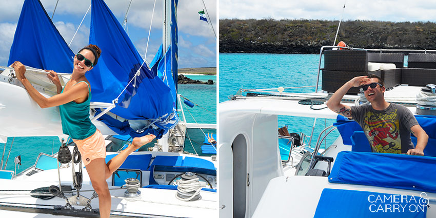 Anchors Aweigh: Exploring the Galapagos via Nemo I Catamaran #boating #galapagos #islands #catamaran #tour #southamerica | CameraAndCarryOn.com