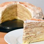 The Decadent Love Child of France & Italy: Disaronno Crêpe Cake