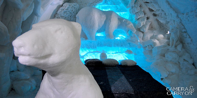 Quebec City's Hotel de Glace -- incredible ice hotel in Canada | CameraAndCarryOn.com