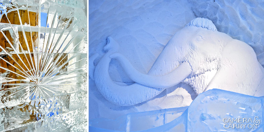 Quebec City's Hotel de Glace -- incredible ice hotel in Canada | CameraAndCarryOn.com