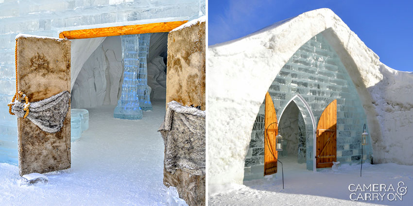 Quebec City's Hotel de Glace -- incredible ice hotel in Canada | CameraAndCarryOn.com