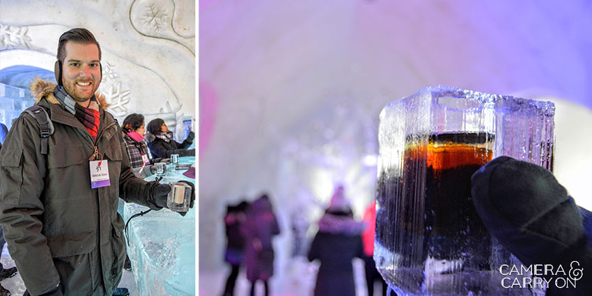 Quebec City's Hotel de Glace -- incredible ice hotel in Canada | CameraAndCarryOn.com