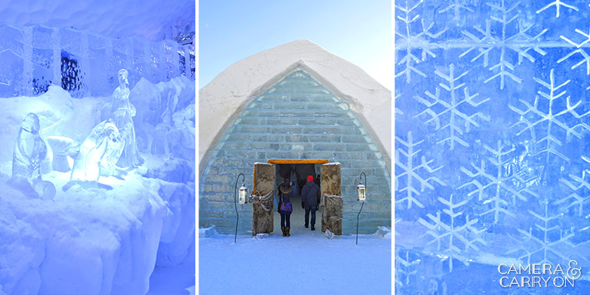 Quebec City's Hotel de Glace -- incredible ice hotel in Canada | CameraAndCarryOn.com