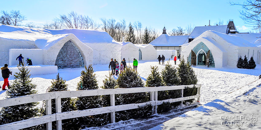 Quebec City's Hotel de Glace -- incredible ice hotel in Canada | CameraAndCarryOn.com