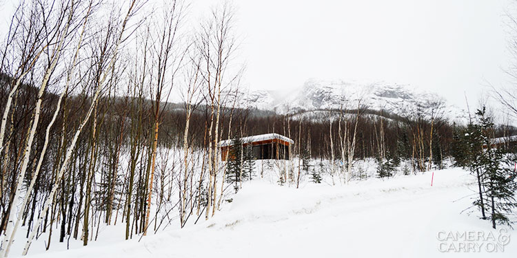 From Lemons to Lemonade: A Night at a Tiny Cabin in Charlevoix -- #tinyhouse #cabin #canada #mountains #winter| CameraAndCarryOn