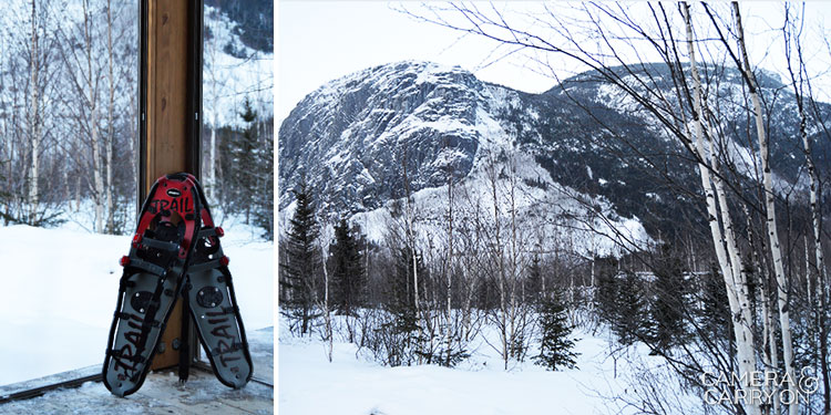 From Lemons to Lemonade: A Night at a Tiny Cabin in Charlevoix -- #tinyhouse #cabin #canada #mountains #winter| CameraAndCarryOn